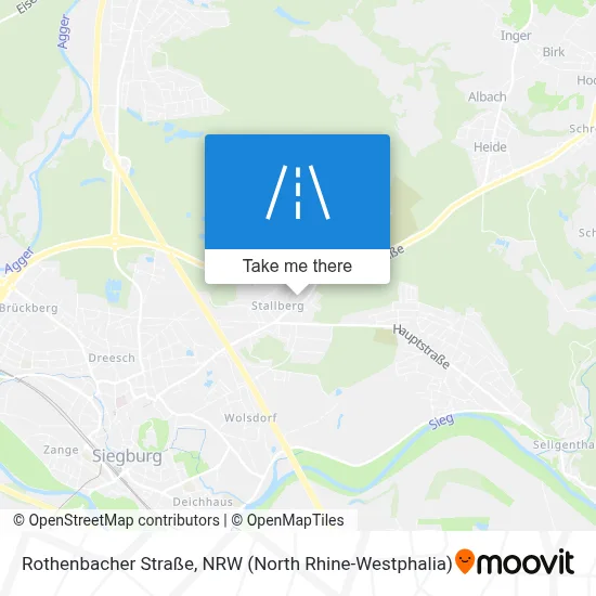 Rothenbacher Straße map