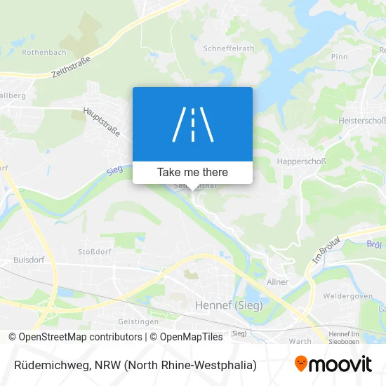 Rüdemichweg map