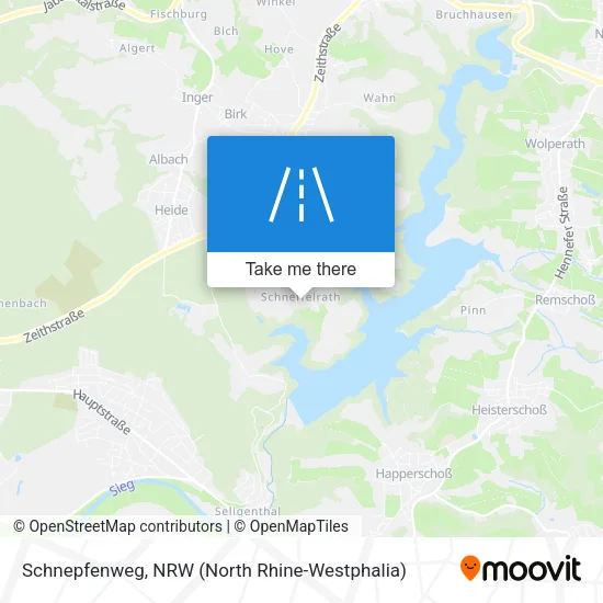 Карта Schnepfenweg