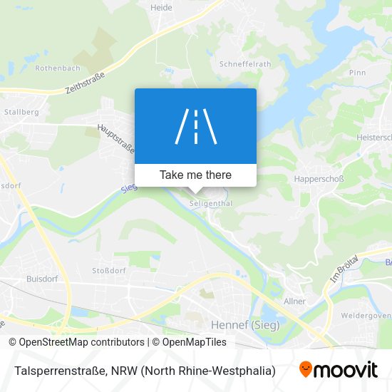 Talsperrenstraße map