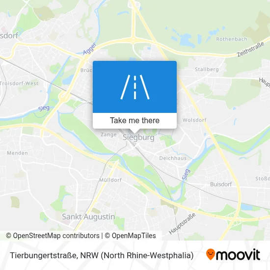 Tierbungertstraße map