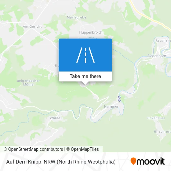 Карта Auf Dem Knipp