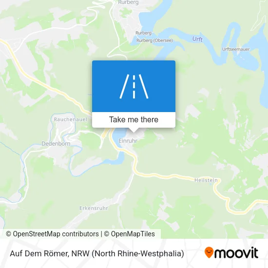 Карта Auf Dem Römer