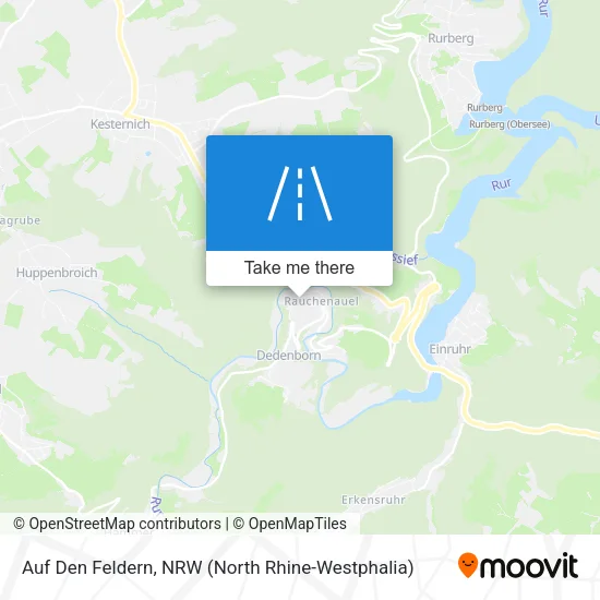 Карта Auf Den Feldern