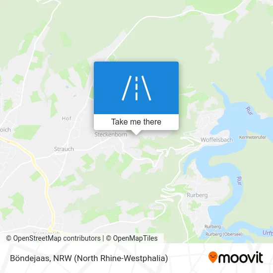 Карта Böndejaas