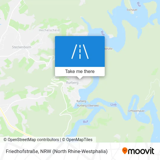 Карта Friedhofstraße