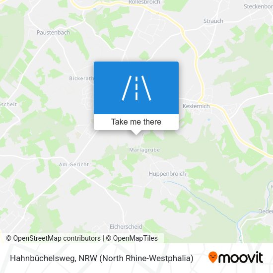 Hahnbüchelsweg map