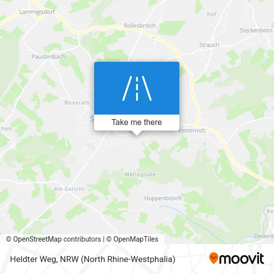 Карта Heldter Weg