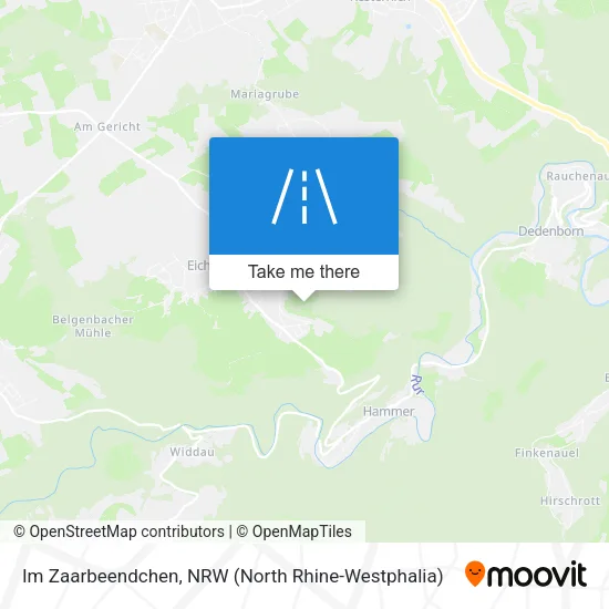 Карта Im Zaarbeendchen