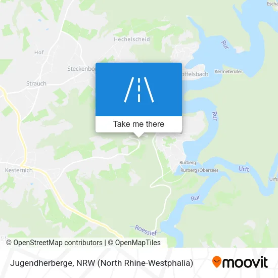 Карта Jugendherberge
