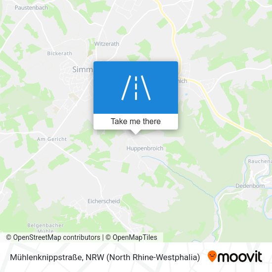 Mühlenknippstraße map