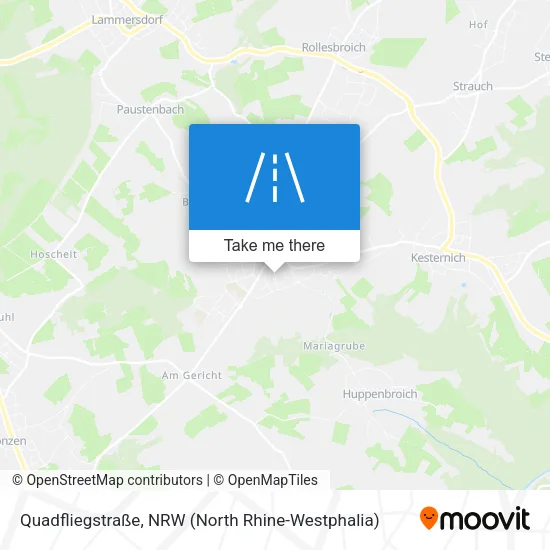 Карта Quadfliegstraße