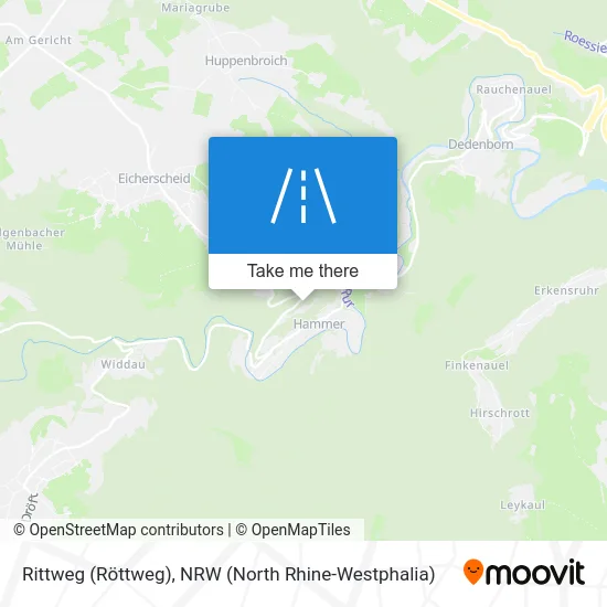 Rittweg (Röttweg) map