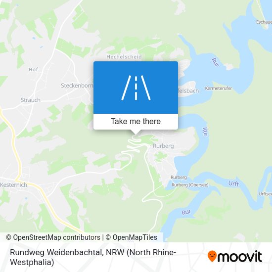 Rundweg Weidenbachtal map