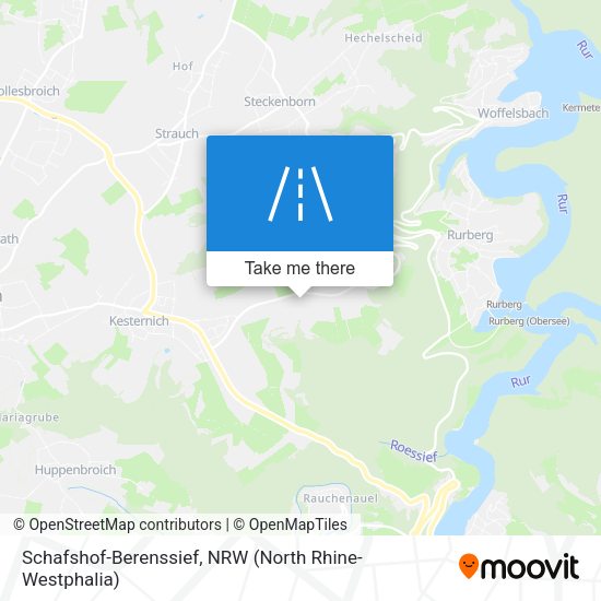 Schafshof-Berenssief map