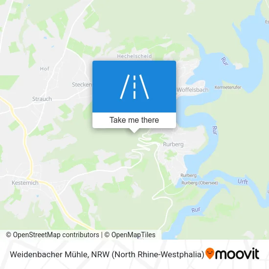 Карта Weidenbacher Mühle