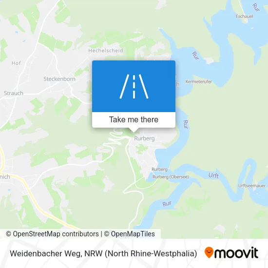 Карта Weidenbacher Weg