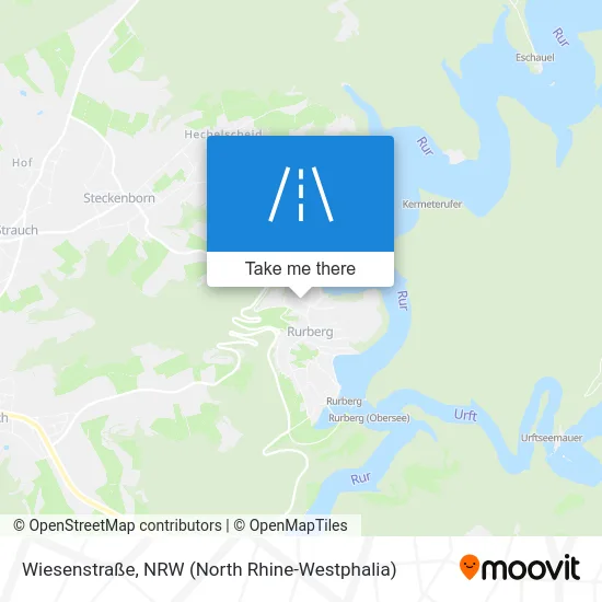 Карта Wiesenstraße