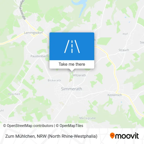 Карта Zum Mühlchen