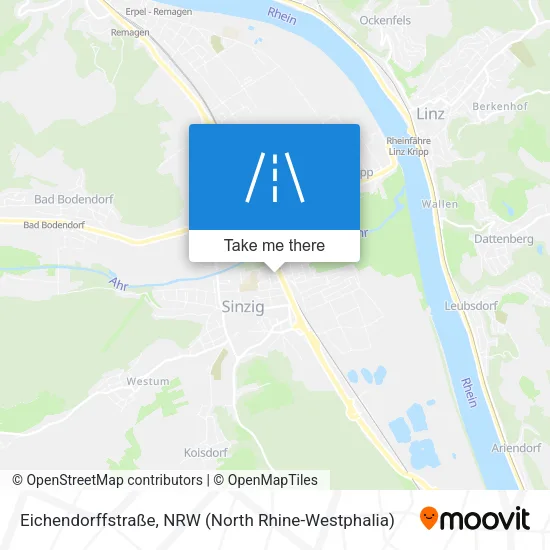 Карта Eichendorffstraße