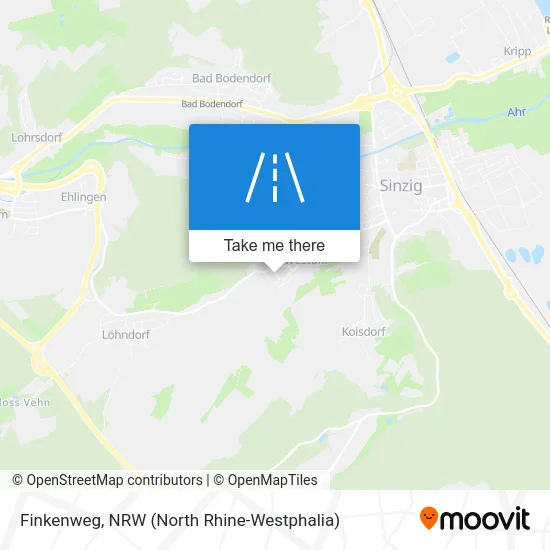 Finkenweg map