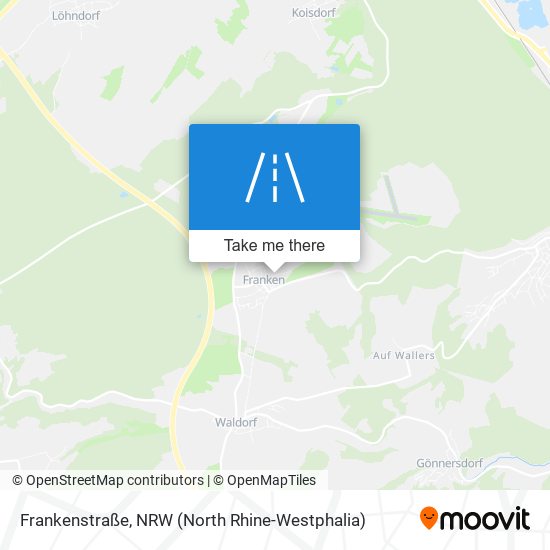 Frankenstraße map