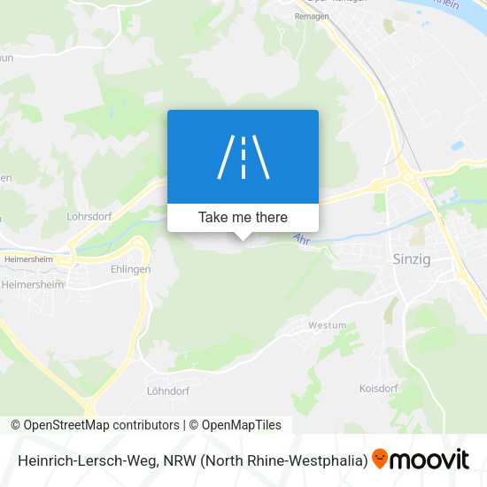 Heinrich-Lersch-Weg map