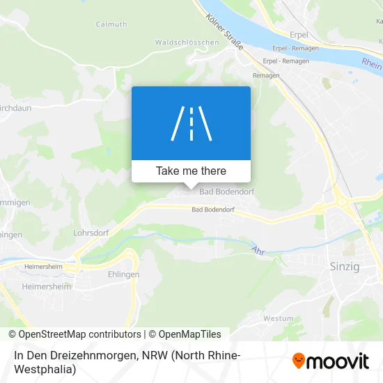In Den Dreizehnmorgen map