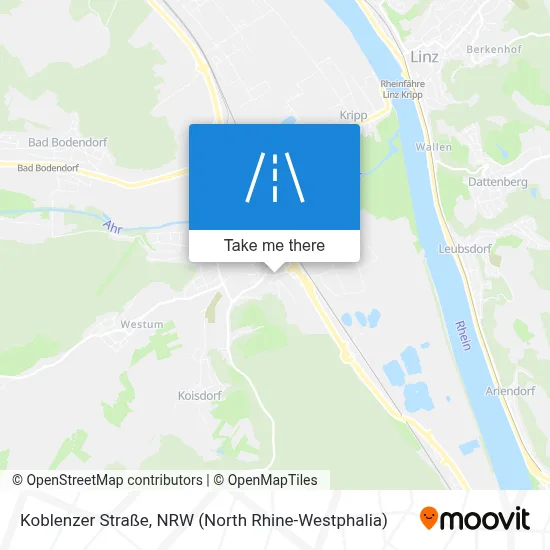 Koblenzer Straße map