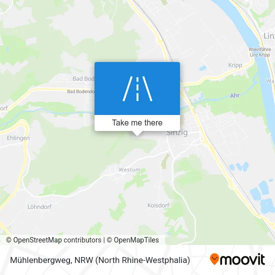 Карта Mühlenbergweg