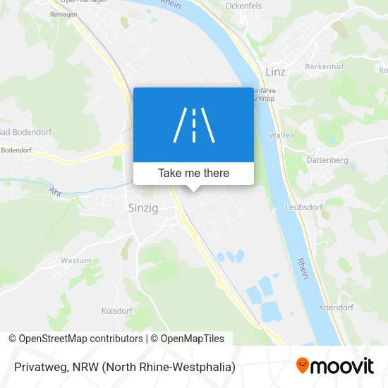 Карта Privatweg