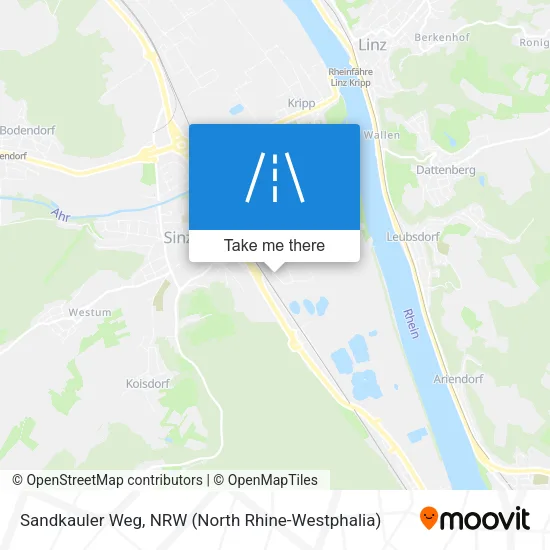 Карта Sandkauler Weg