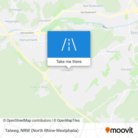 Talweg map