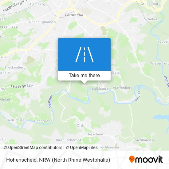 Карта Hohenscheid