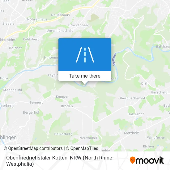 Карта Obenfriedrichstaler Kotten