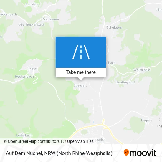 Карта Auf Dem Nüchel