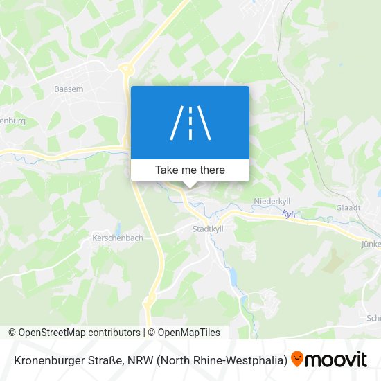Kronenburger Straße map