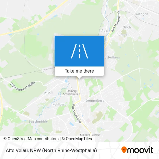 Карта Alte Velau