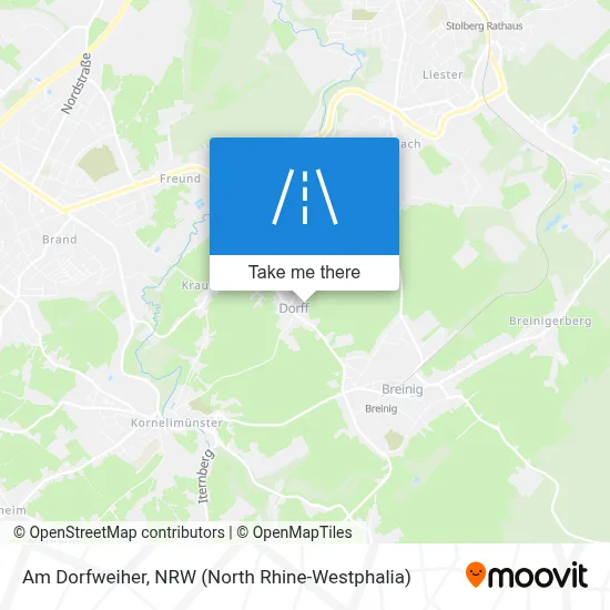 Am Dorfweiher map