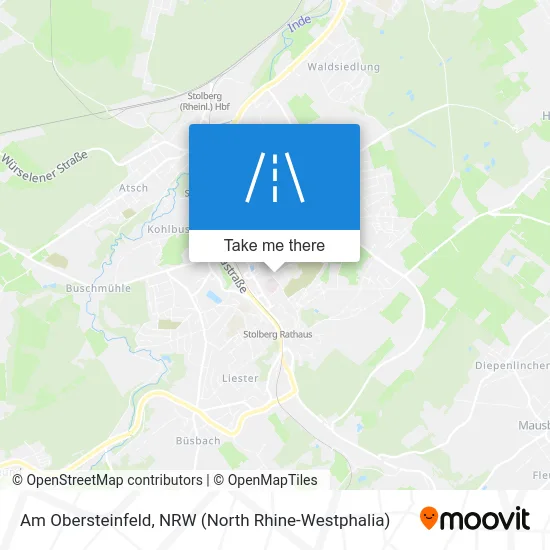Am Obersteinfeld map