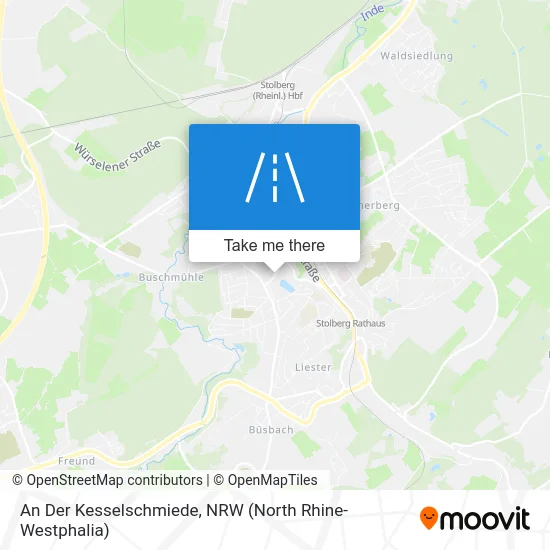 An Der Kesselschmiede map