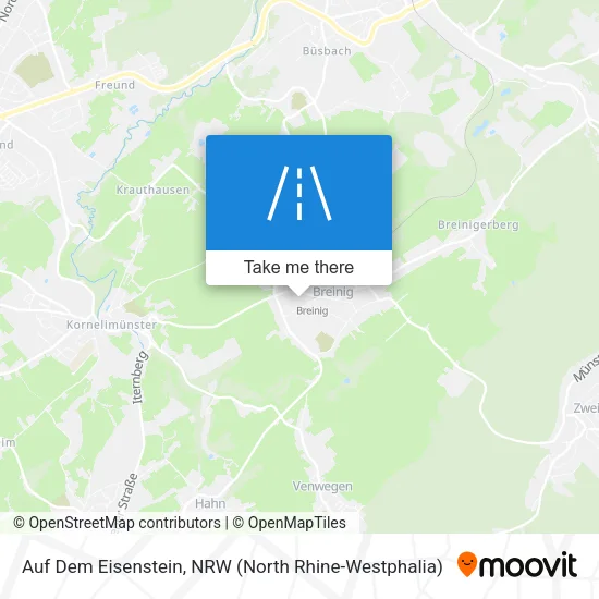 Карта Auf Dem Eisenstein