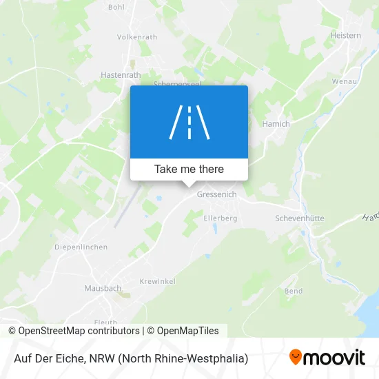 Auf Der Eiche map