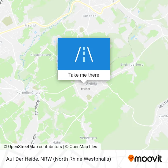 Карта Auf Der Heide