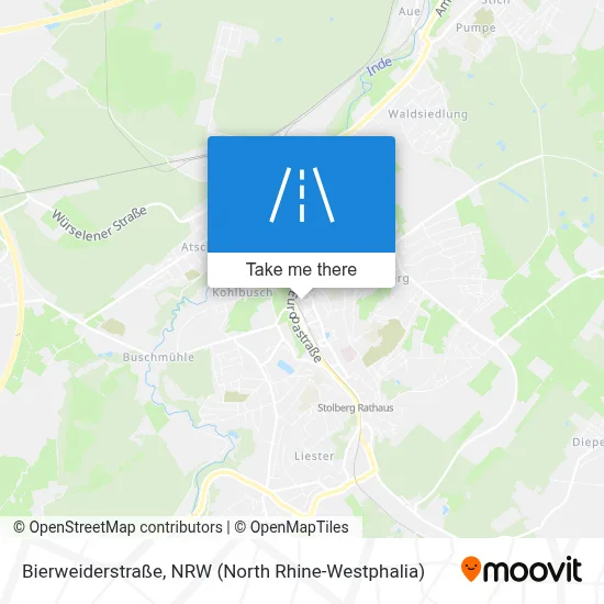 Bierweiderstraße map