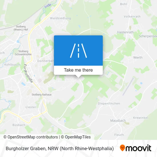 Burgholzer Graben map