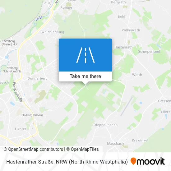 Hastenrather Straße map
