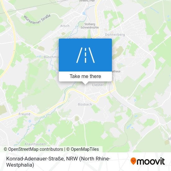 Konrad-Adenauer-Straße map