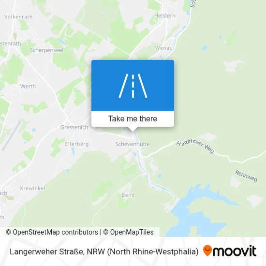 Langerweher Straße map