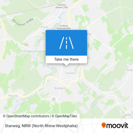 Starweg map